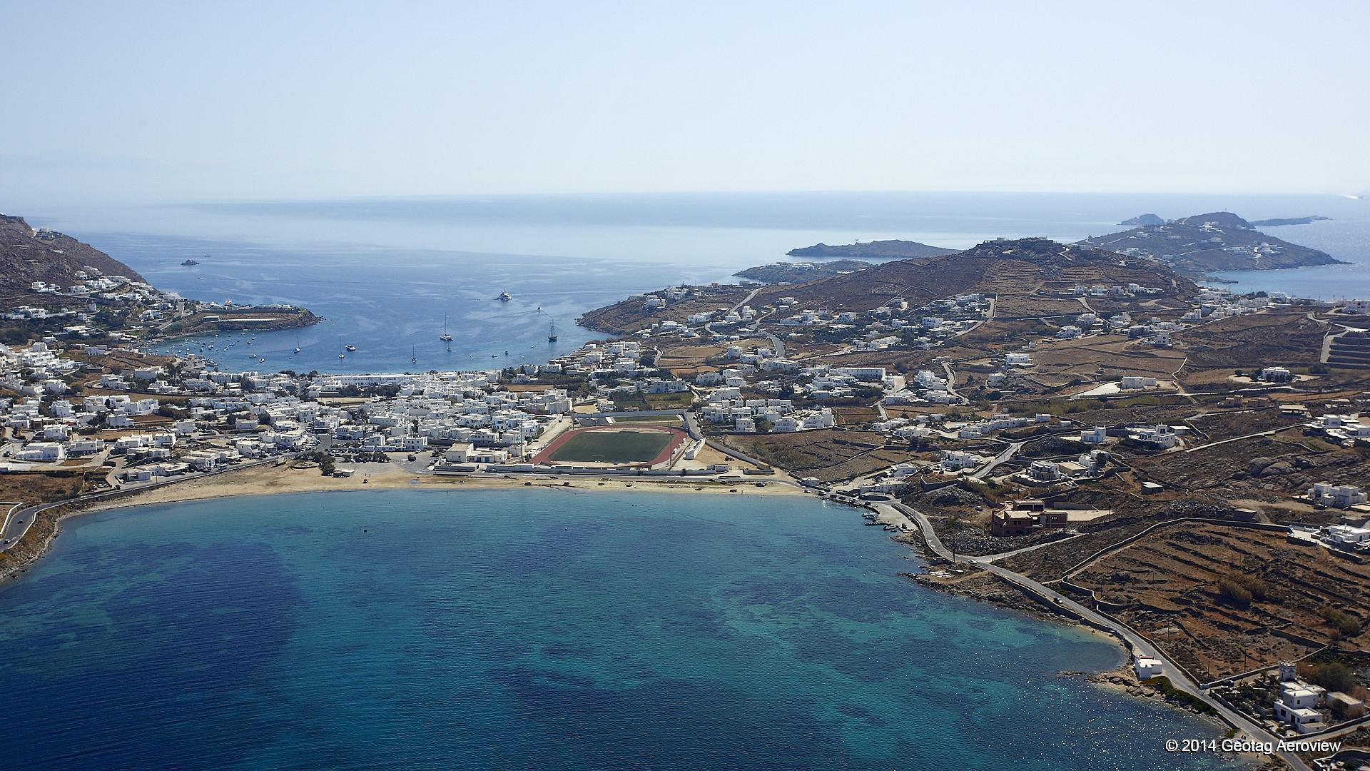 Dionysos Luxury Hotel Mykonos Ornos  Exteriör bild