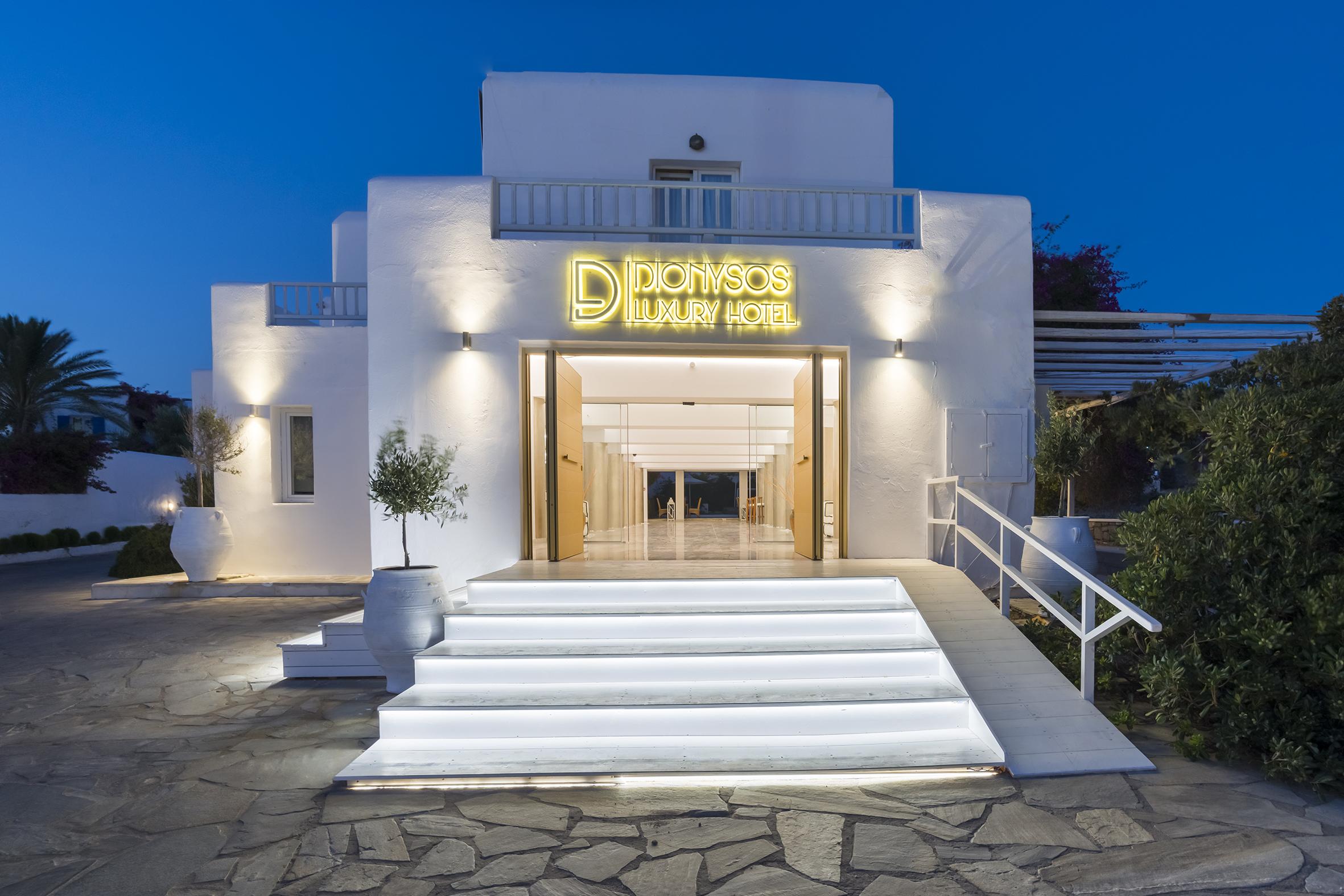 Dionysos Luxury Hotel Mykonos Ornos  Exteriör bild