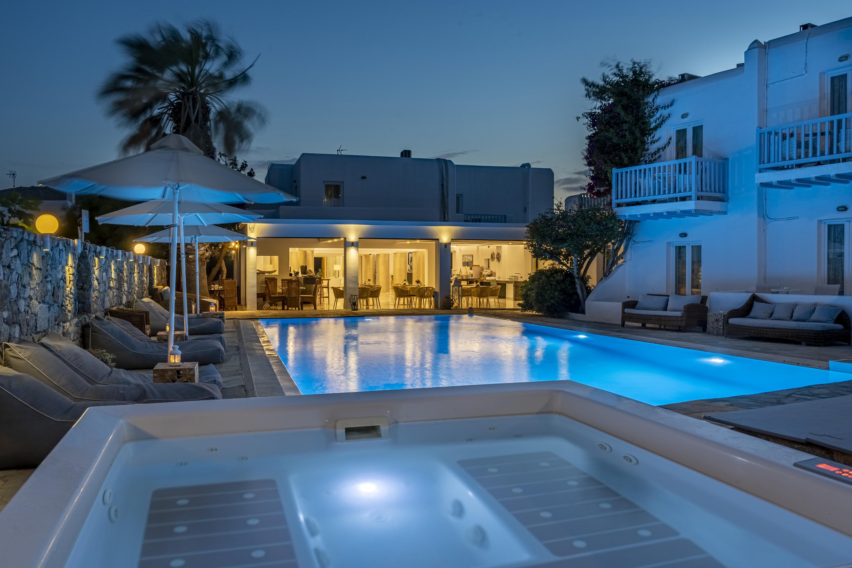 Dionysos Luxury Hotel Mykonos Ornos  Exteriör bild