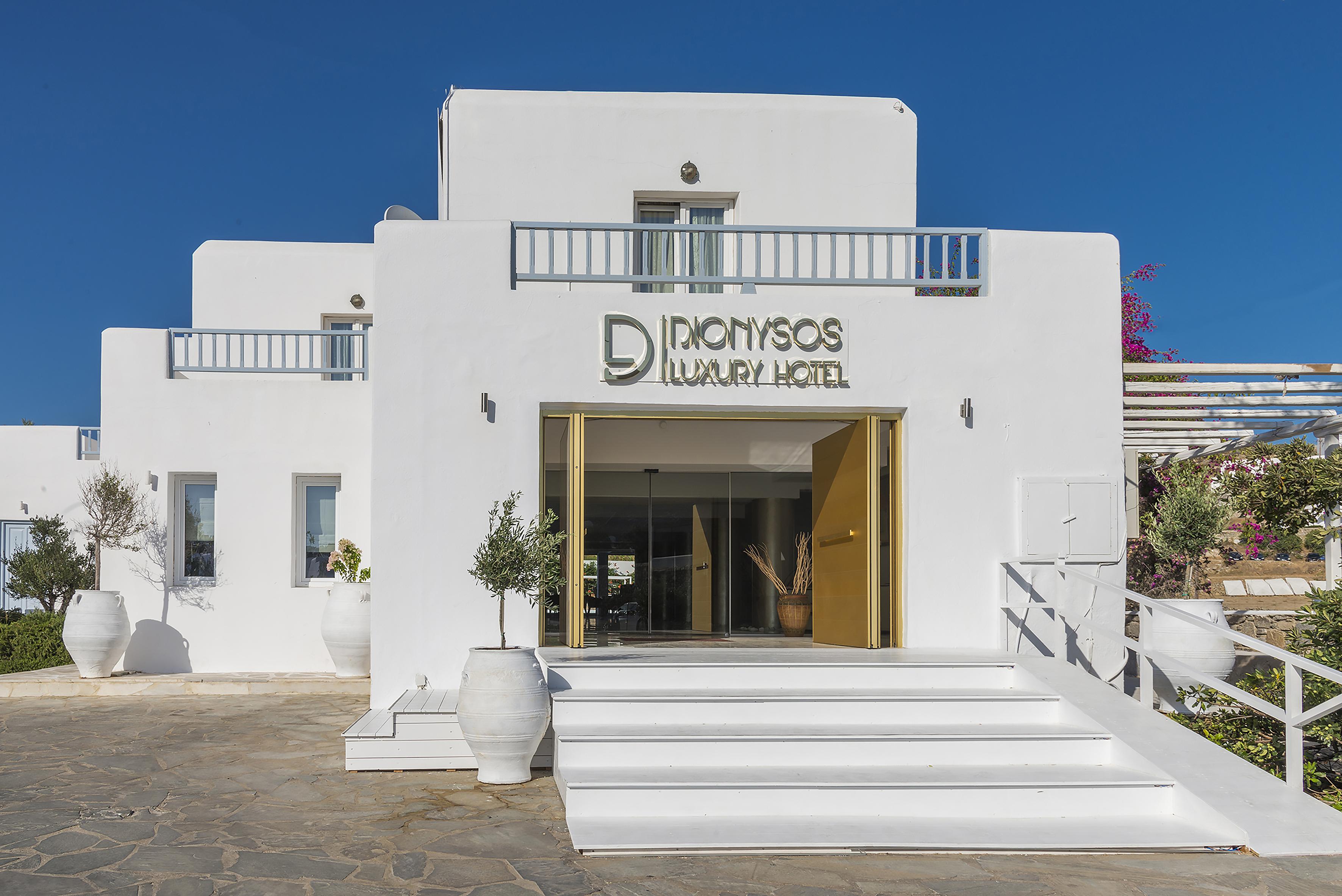 Dionysos Luxury Hotel Mykonos Ornos  Exteriör bild