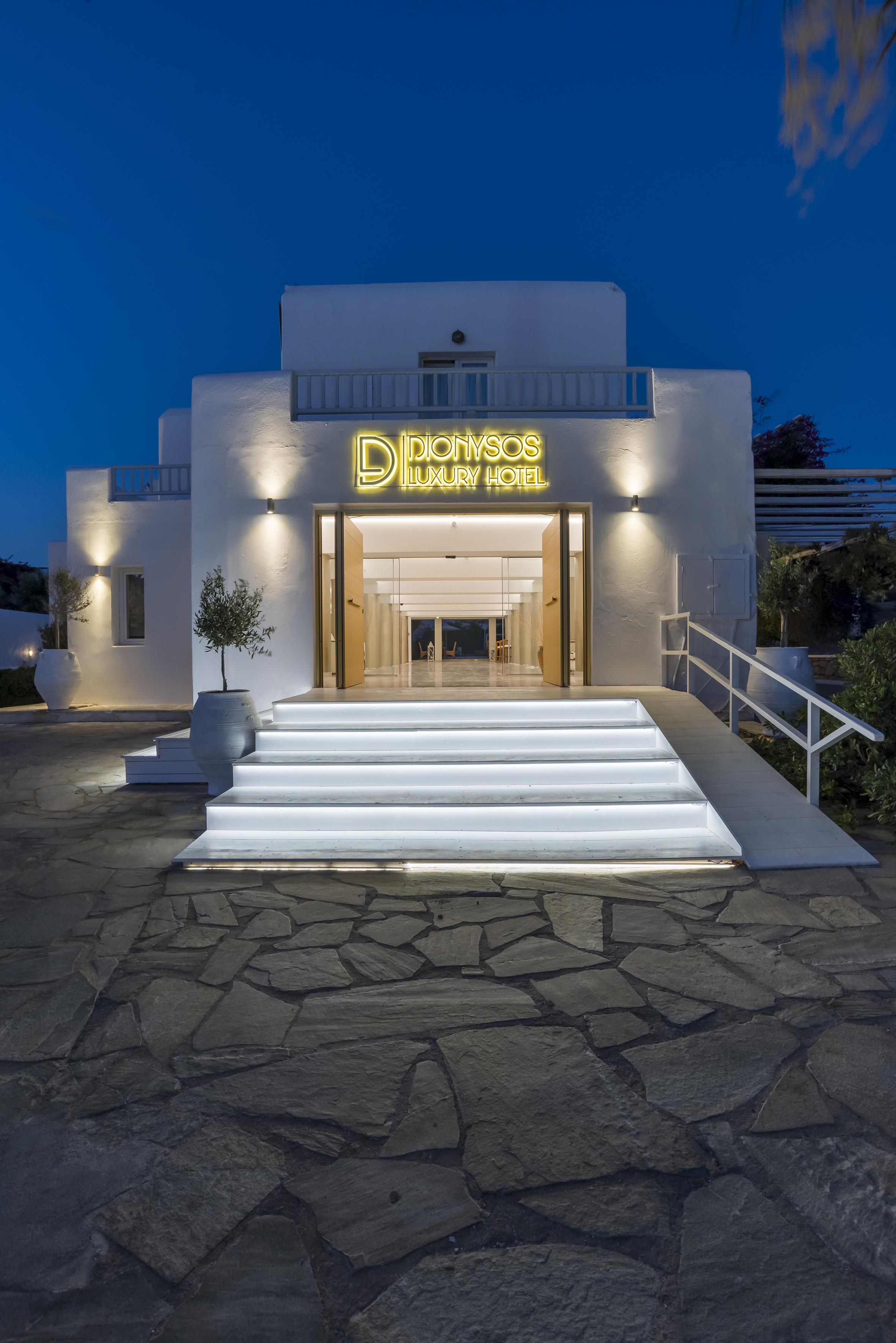Dionysos Luxury Hotel Mykonos Ornos  Exteriör bild